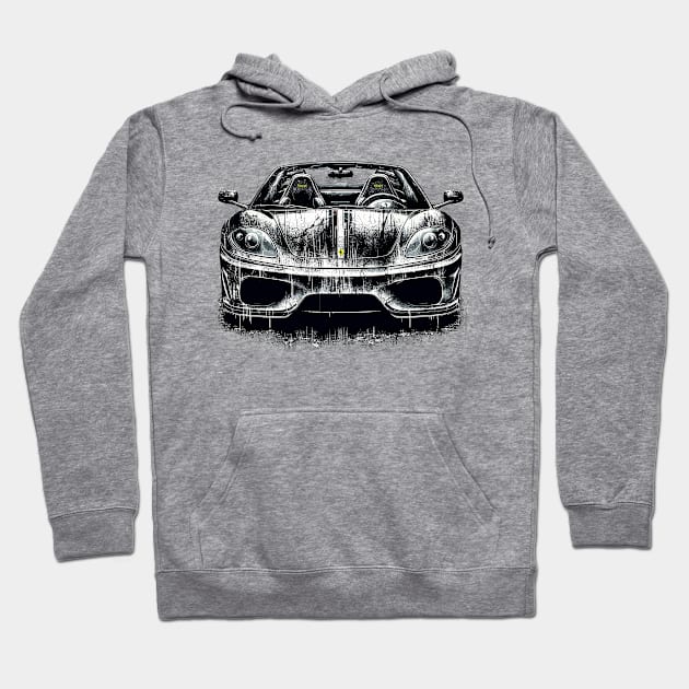 Ferrari 360 spider Hoodie by Vehicles-Art